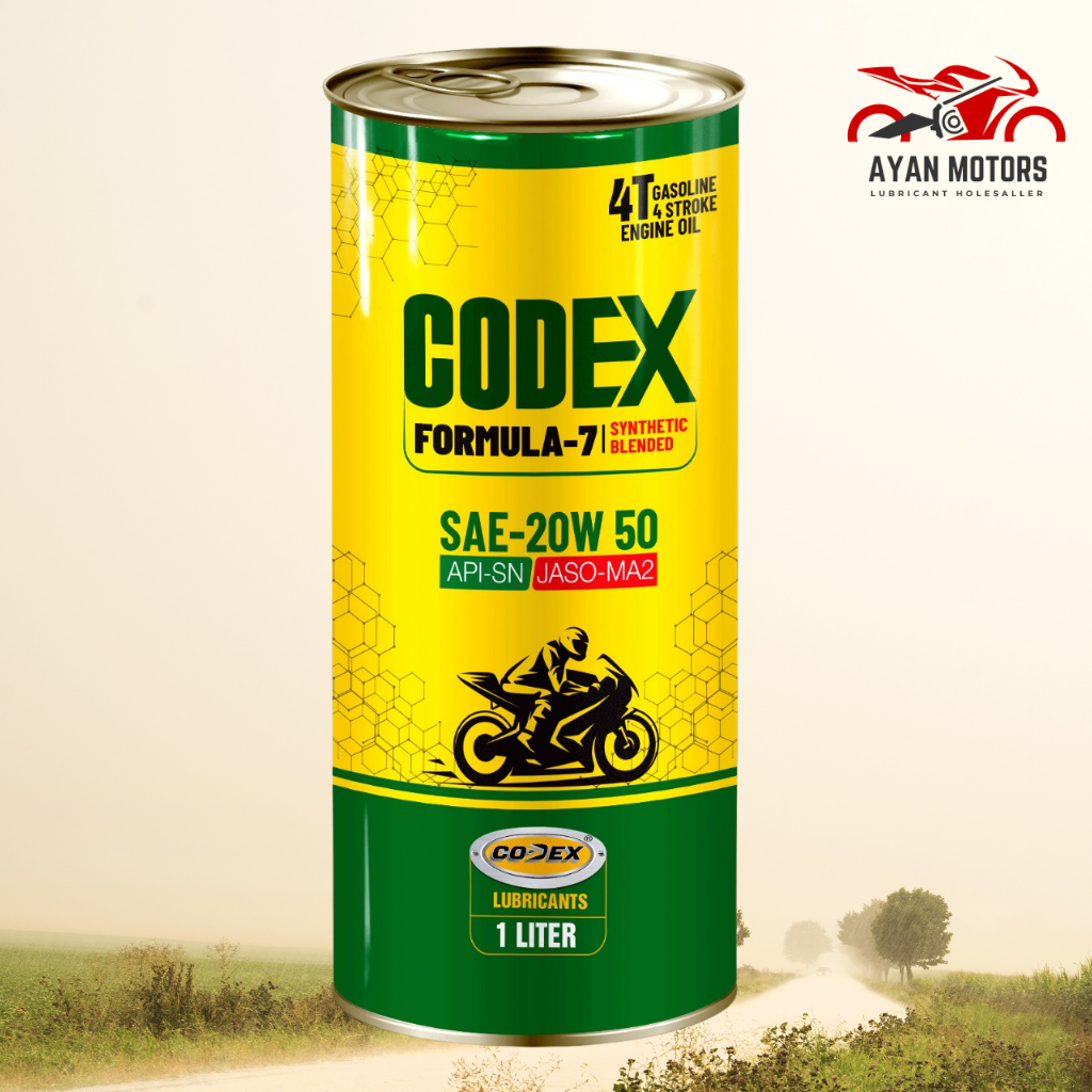 Codex Synthetic Blended 20w 50 Engine Oil